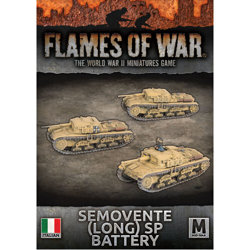 Flames of War: Italian: Semovente 75/34 (x3)