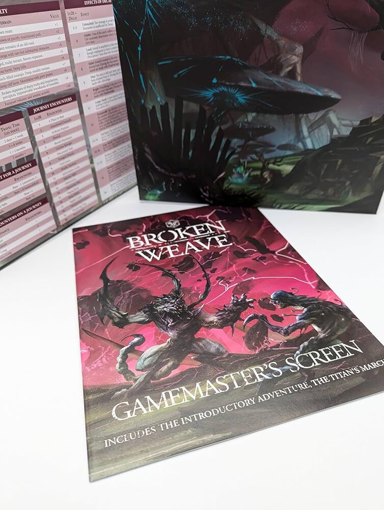 Broken Weave: Gamesmaster Screen