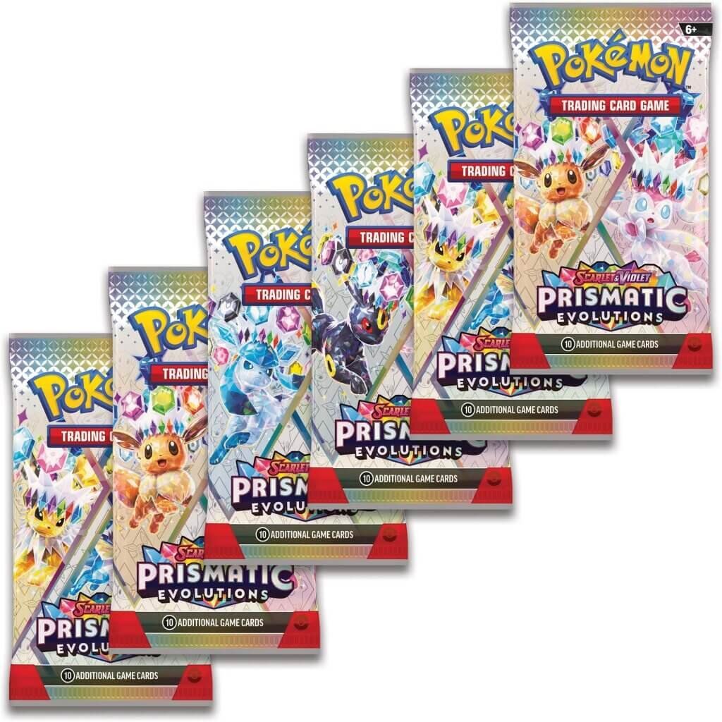 POKÉMON TCG: Scarlet & Violet 8.5 Prismatic Evolutions Booster Bundle
