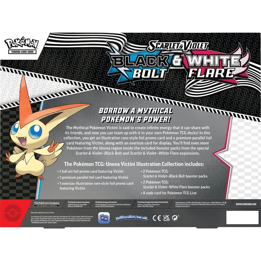 Pokémon TCG: Unova Victini Illustration Collection