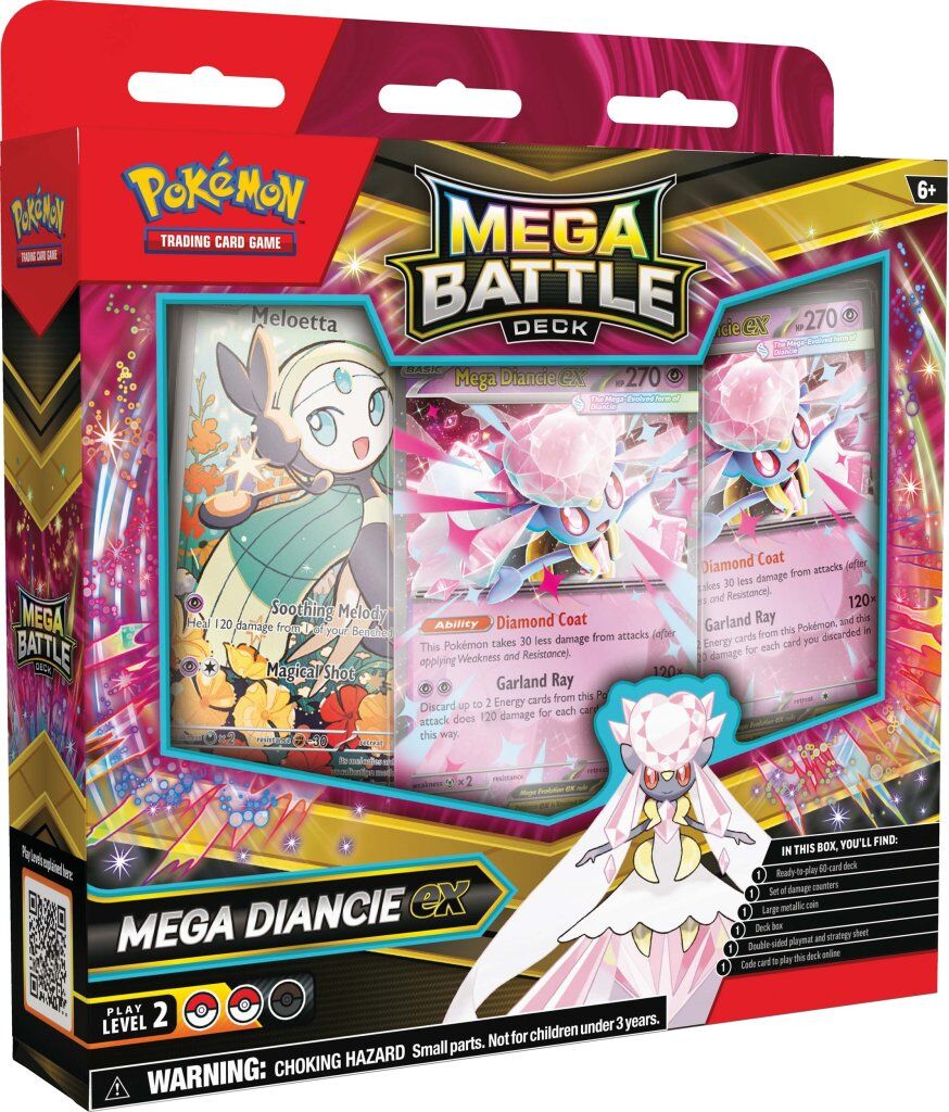 Pokémon TCG: Mega Battle Deck—Mega Gengar ex / Mega Diancie ex (1)