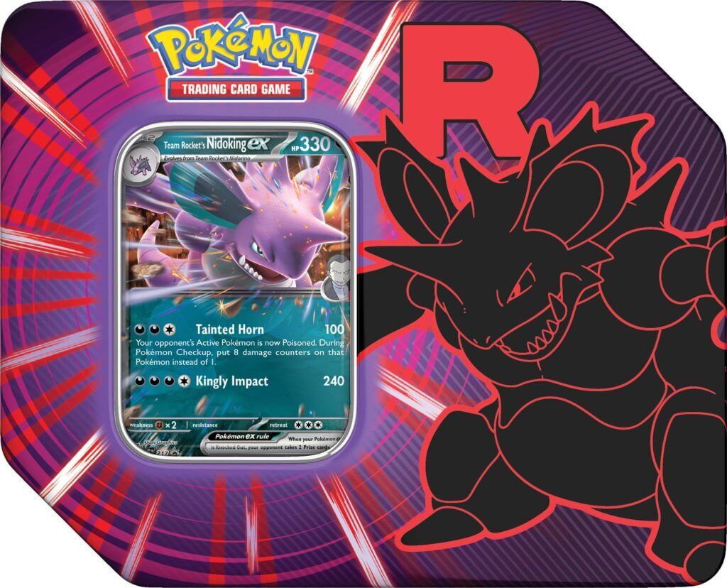 Pokémon TCG: Team Rocket Tin (1)