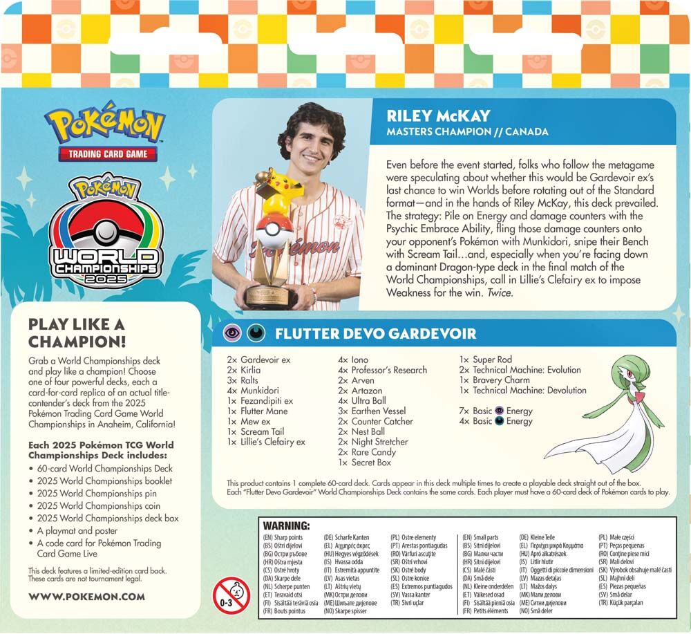 Pokemon TCG 2025 World Championships Deck