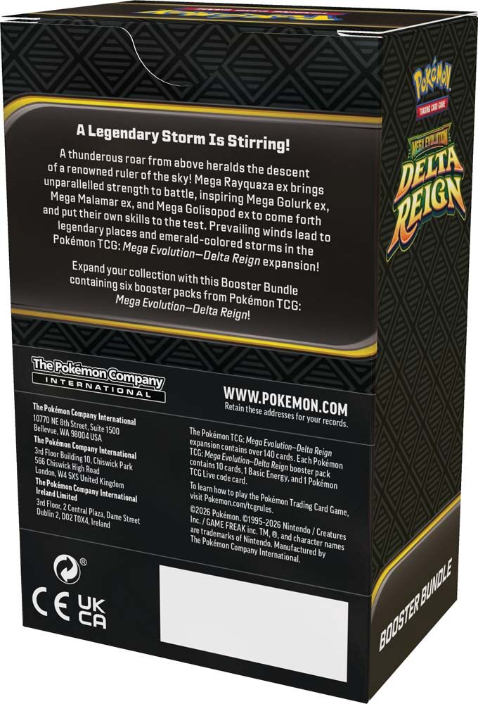 Pokémon TCG: Mega Evolution— Delta Reign Booster Bundle