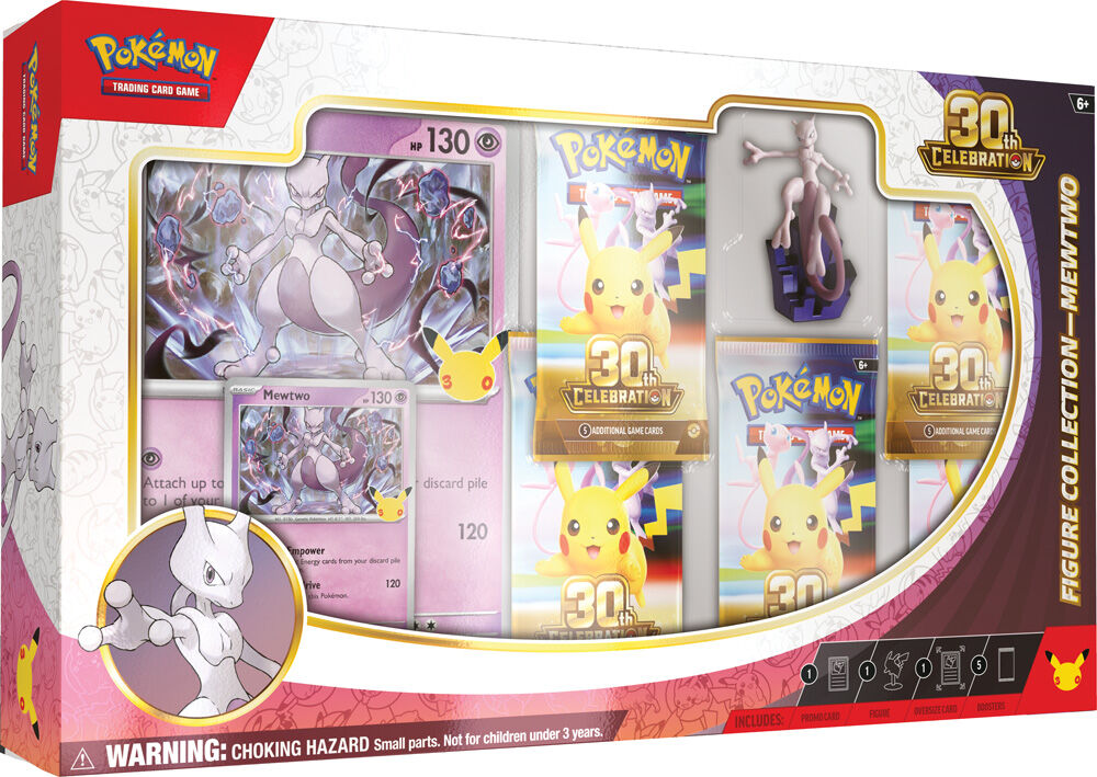 Pokémon TCG: 30th Celebration Figure Collection - Mew / Mewtwo (1)