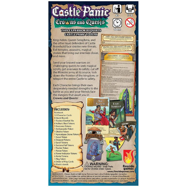 Castle Panic: Crowns and Quests Expansion