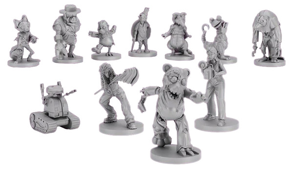 Final Girl: Bad Times at Buddyland Miniatures Set