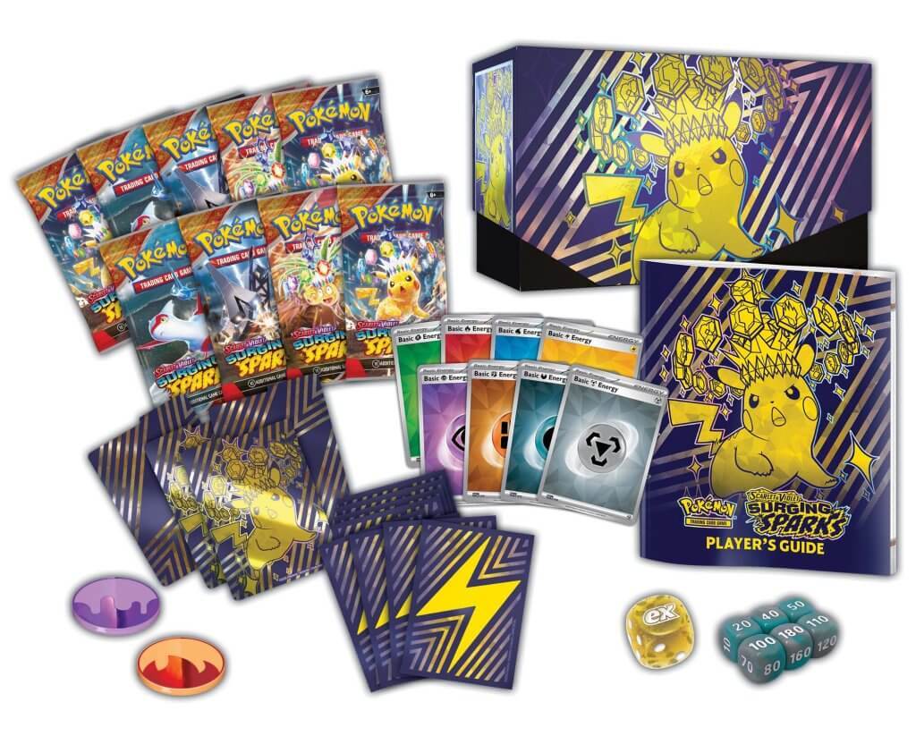 Pokemon TCG:  Scarlet & Violet 8 Surging Sparks Elite Trainer Box