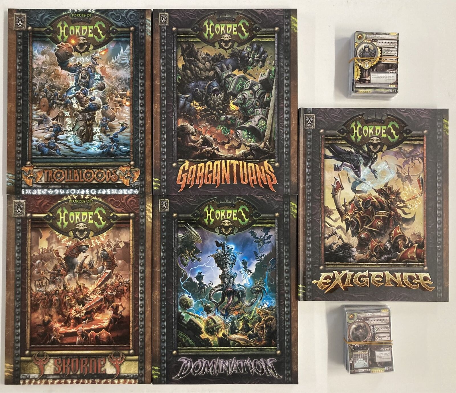 Bundle of Warmachine and Hordes 2nd Edition Books (Second Hand)