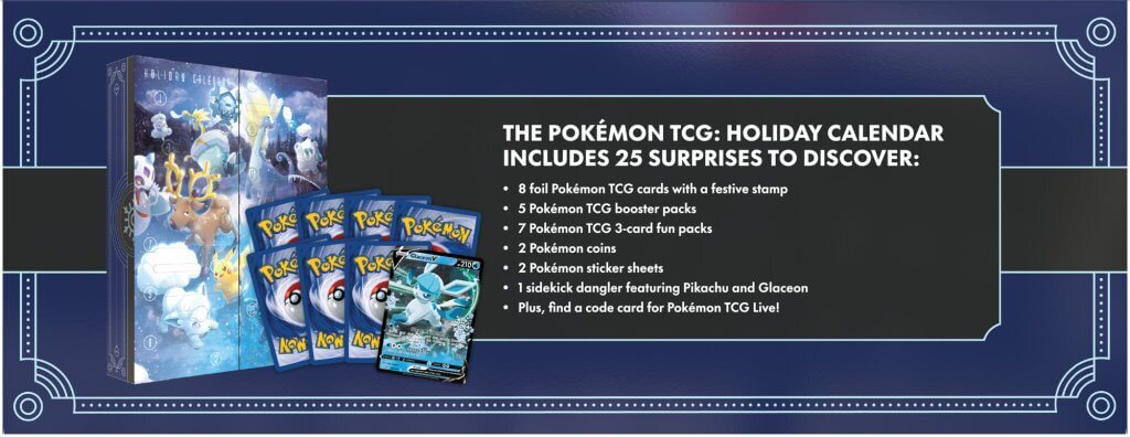 POKÉMON TCG Holiday 2023 Calendar