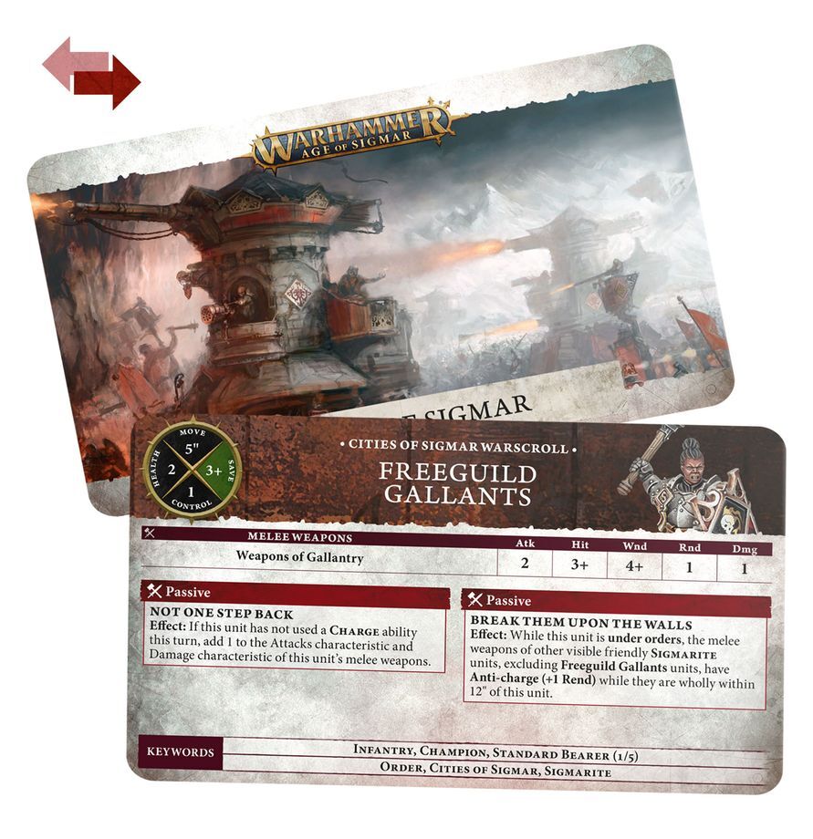 86-48 Warscroll Cards: Cities Of Sigmar