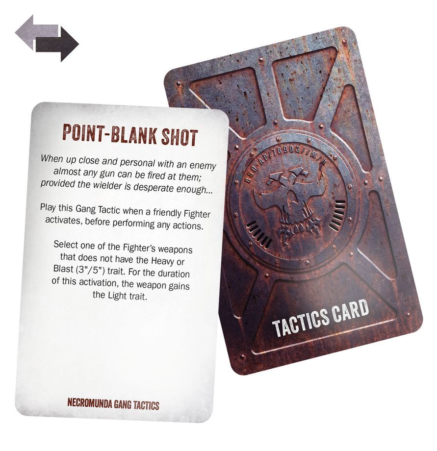 301-19 Necromunda: Core Gang Tactics Cards