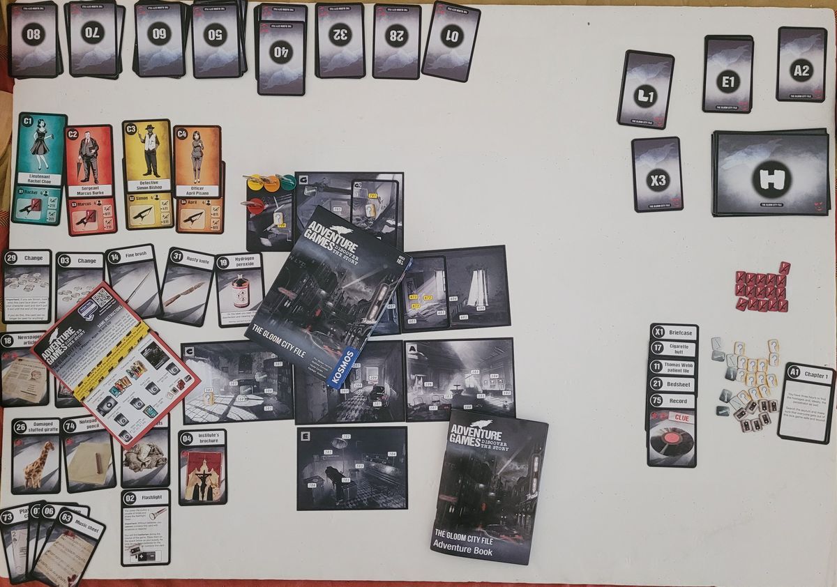 Adventure Games: The Gloom City File