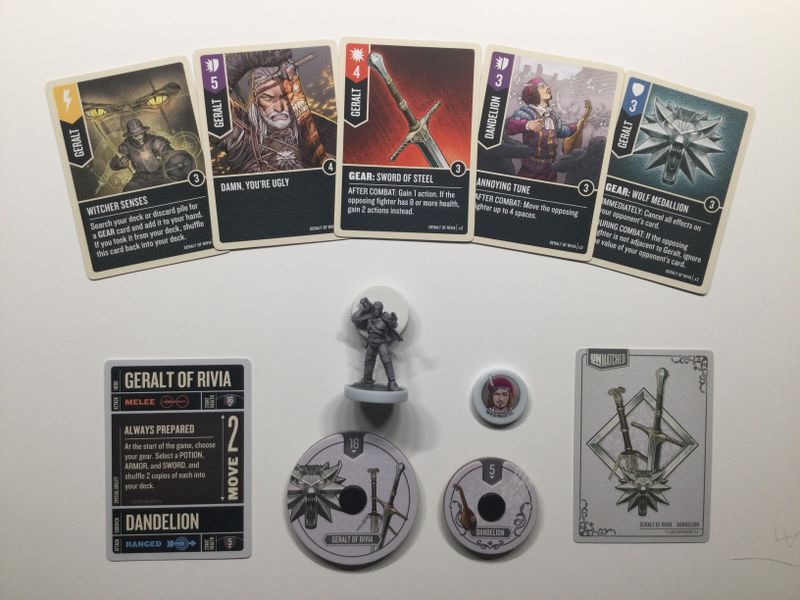 Unmatched: The Witcher - Steel and Silver