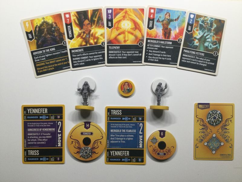 Unmatched: The Witcher - Realms Fall