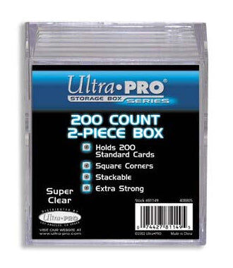 Card Storage Box - 2 Piece 200ct