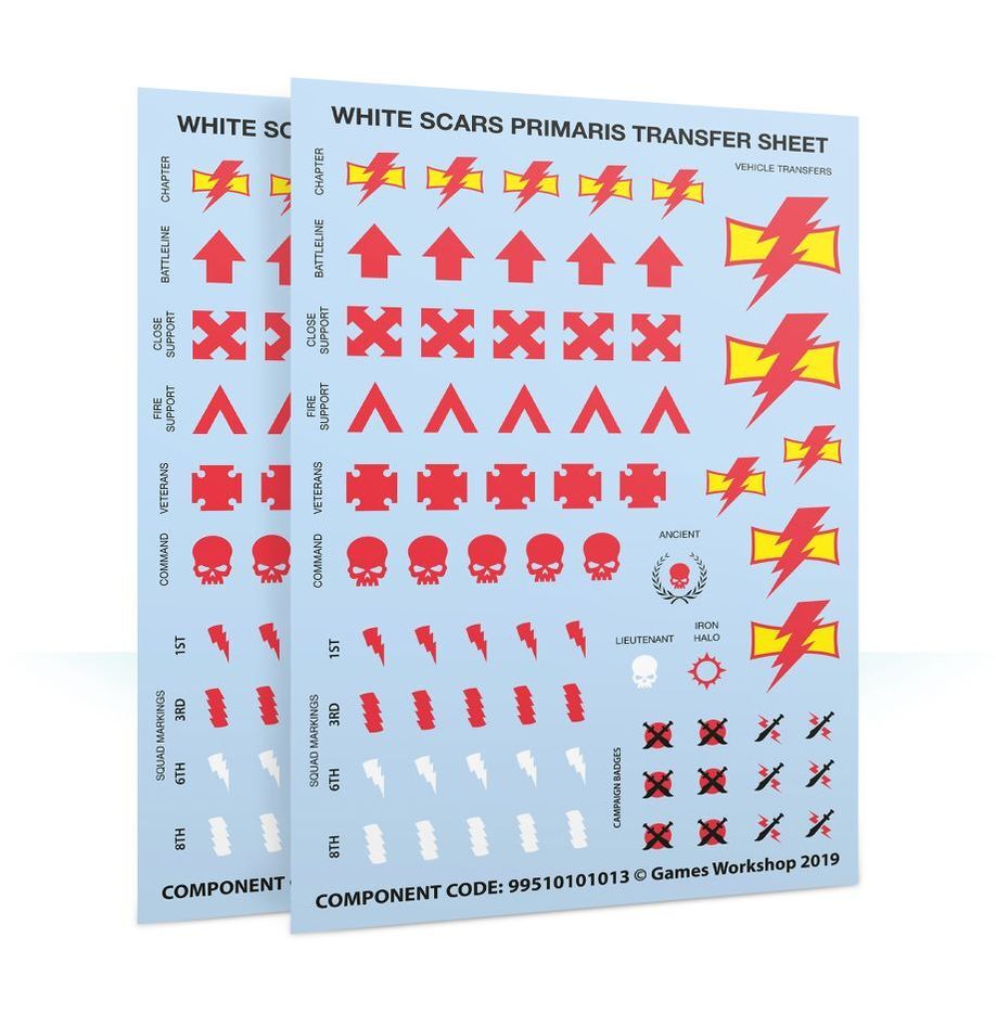 55-23 White Scars: Primaris Upgrades & Transfers