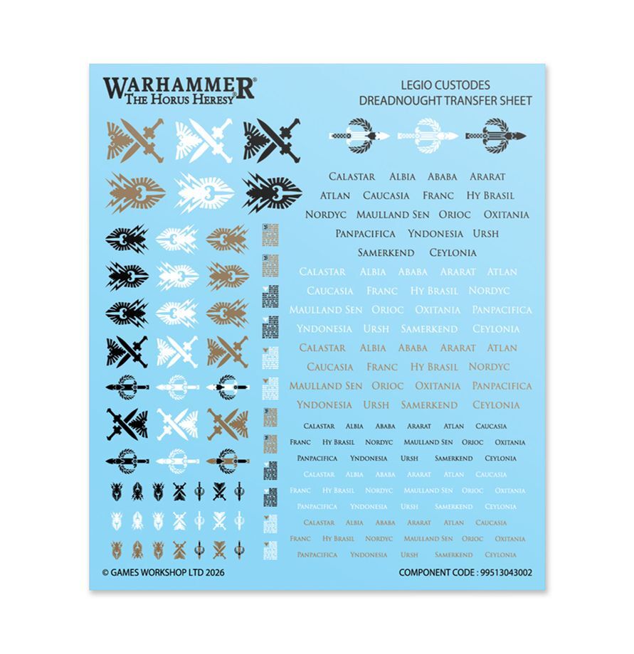 31-165 Legio Custodes: Custodian Dreadnought