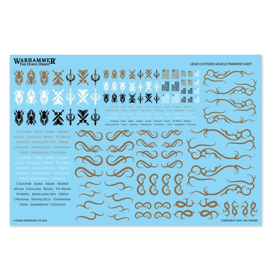 31-139 Legio Custodes: Caladius Grav-Tank Annihilator