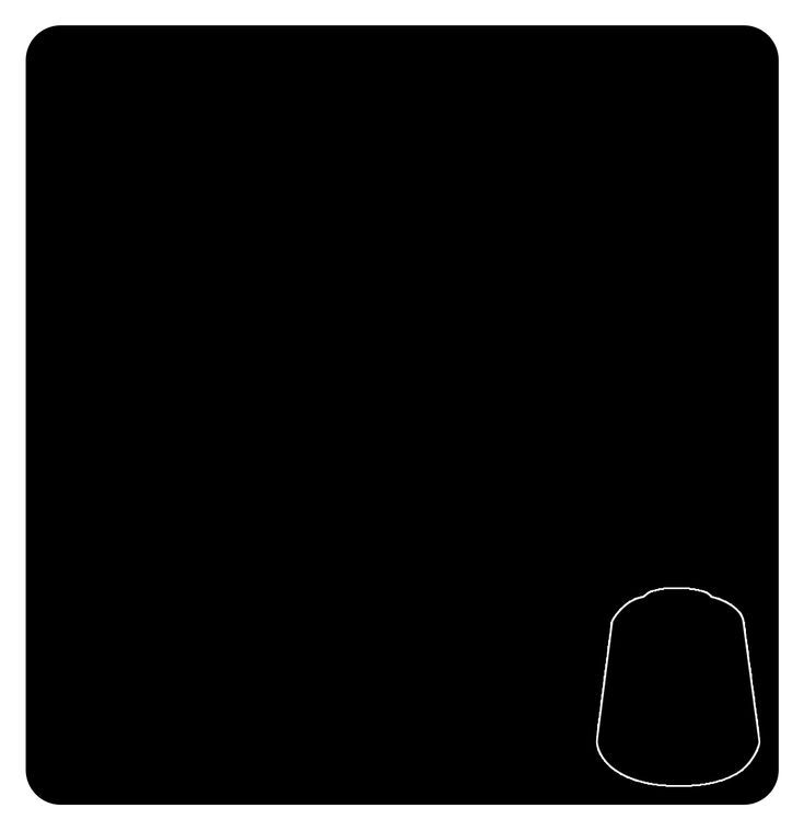 21-25 Warhammer Colour Base: Abaddon Black