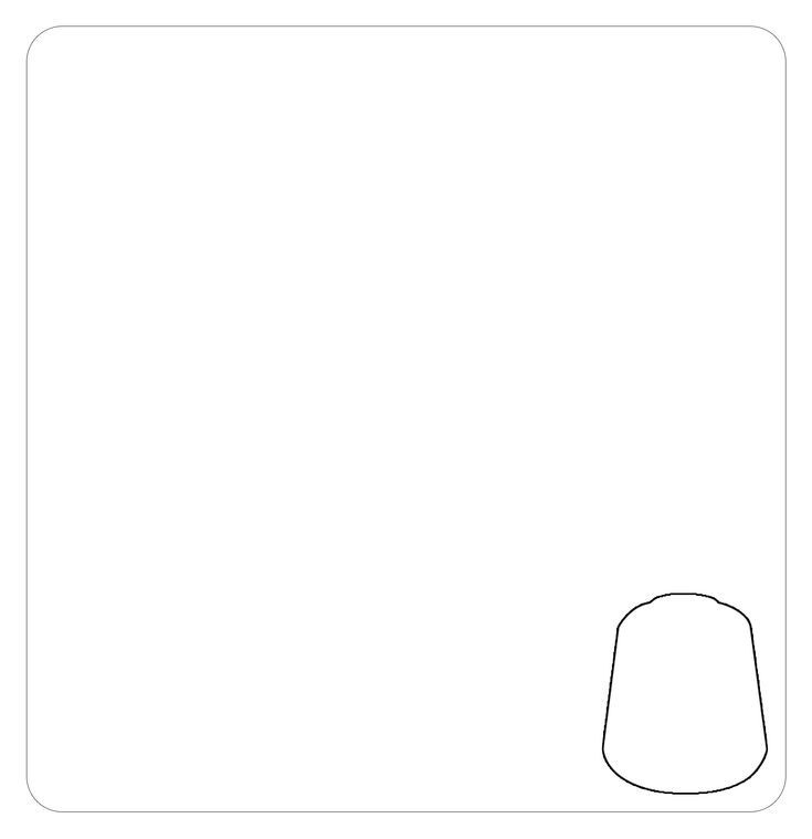 21-52 Warhammer Colour Base: Corax White