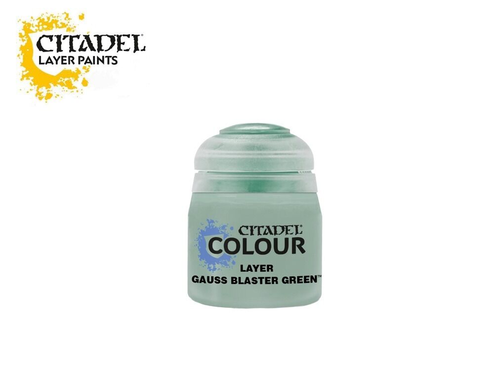 22-78 Citadel Layer: Gauss Blaster Green