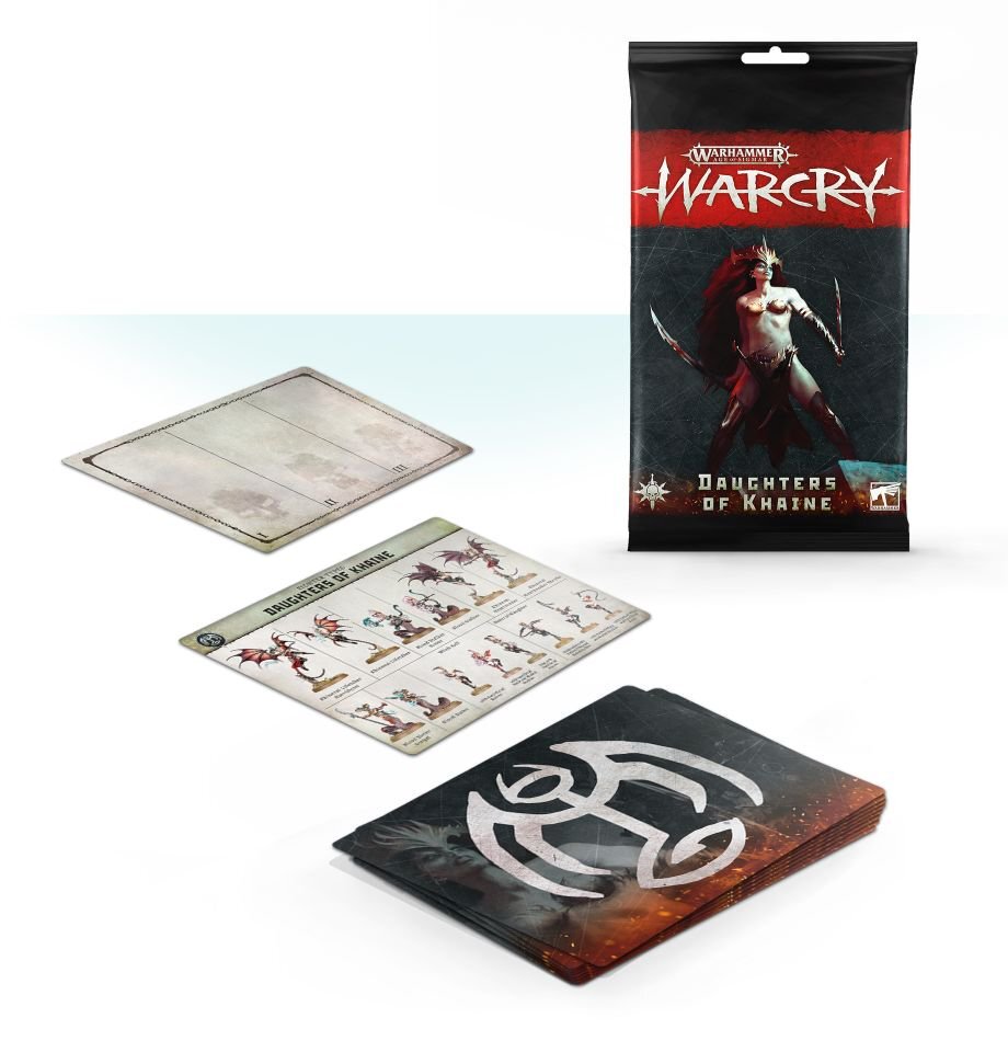 Warcry: Daughters of Khaine Card Pack