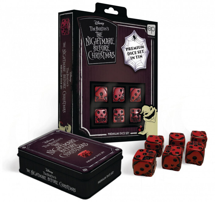 Disney Tim Burton's The Nightmare Before Christmas Premium Dice Set