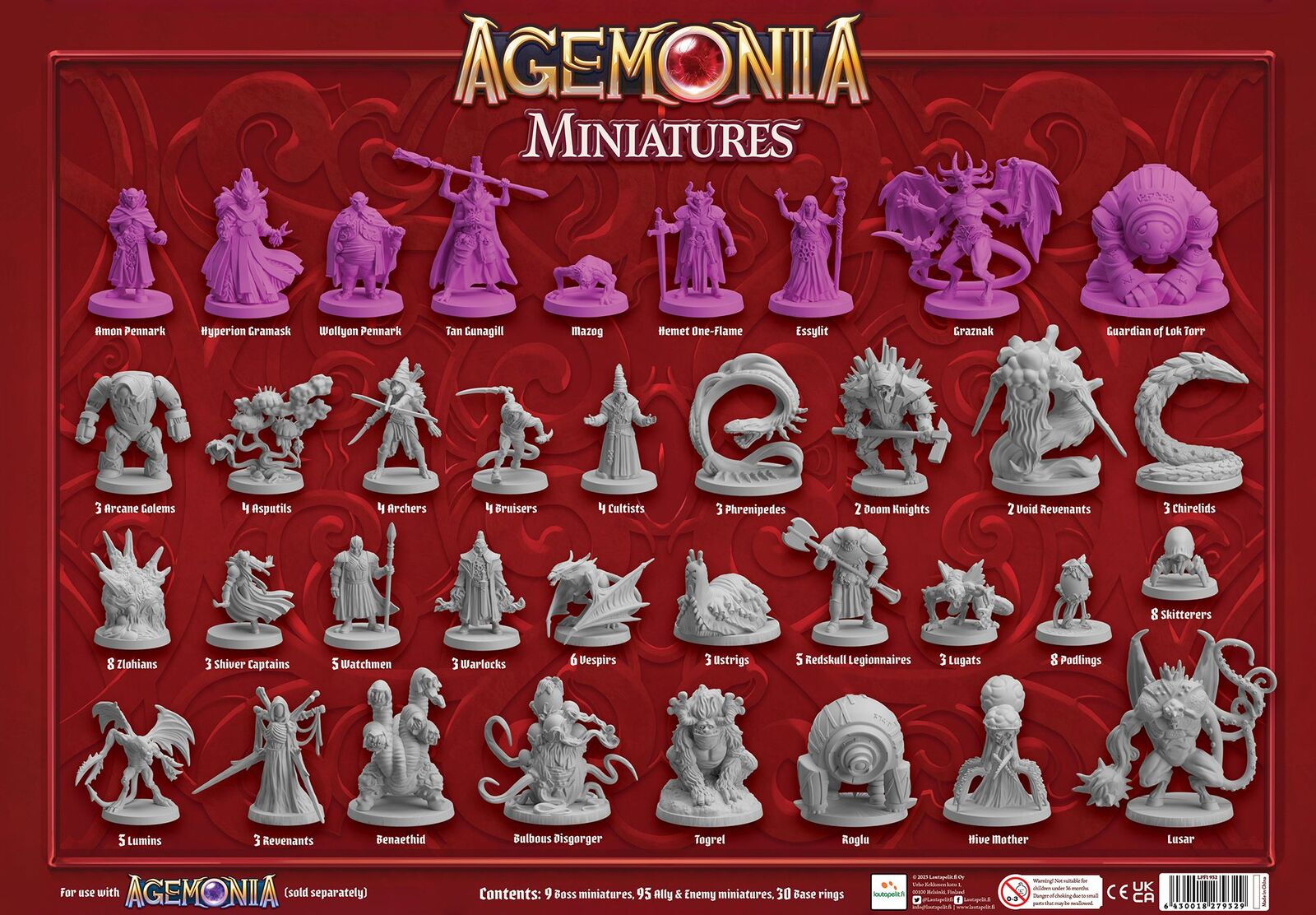 Agemonia: Miniatures Pack