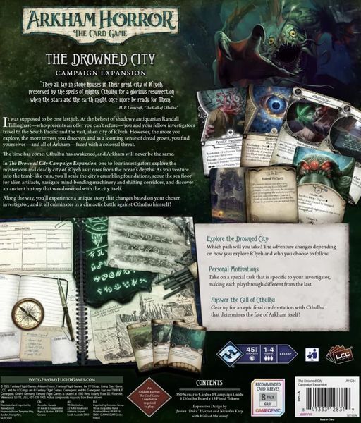 Arkham Horror LCG: The Drowned City: Campaign Expansion