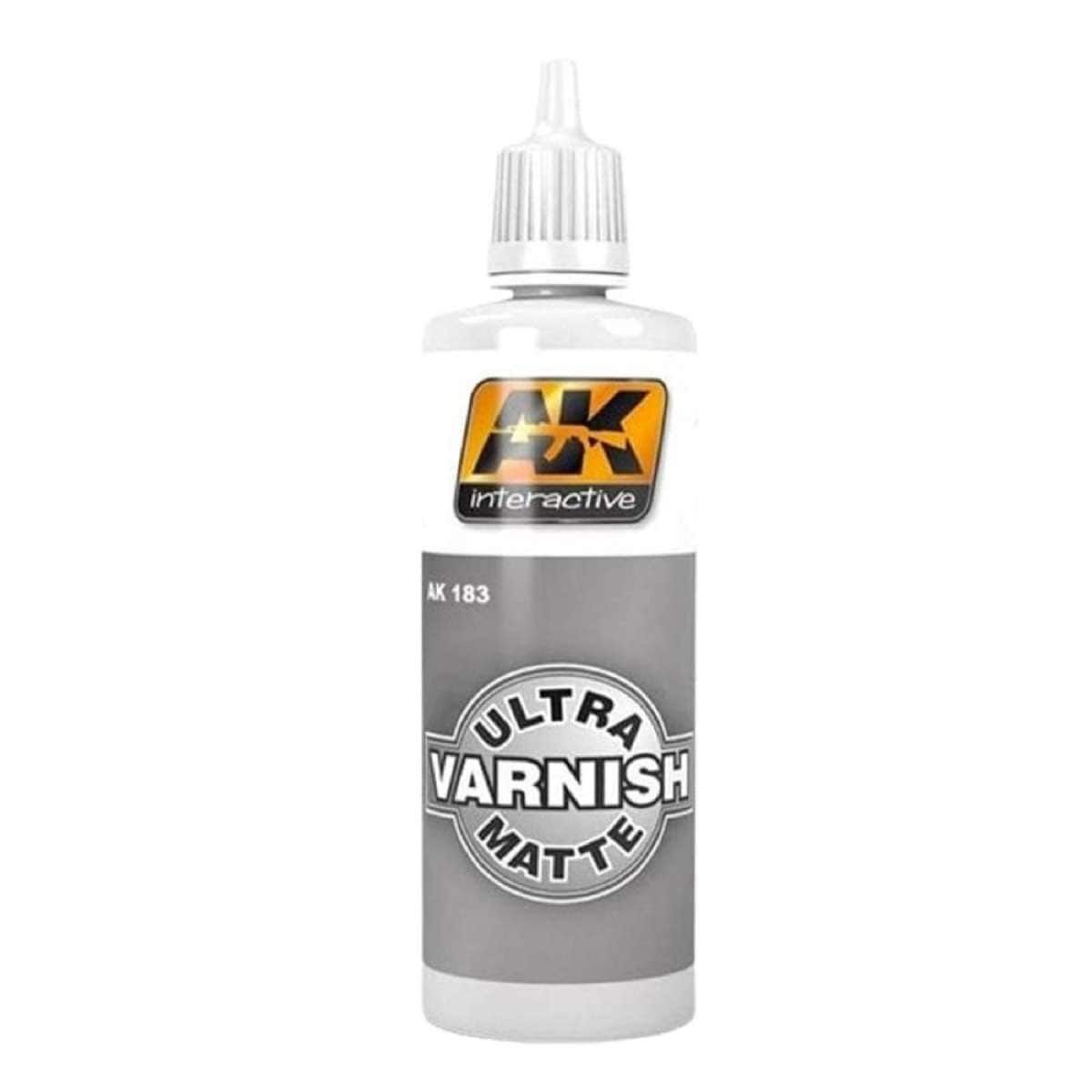AK-Interactive: Ultra Matte Finish Top Quality Varnish 60ml