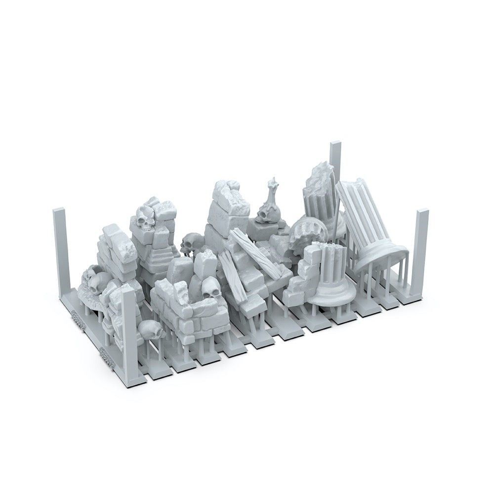Basing Bits - Village Ruins (12 Pieces)