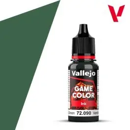 Vallejo Game Colour Ink: Black Green 18ml