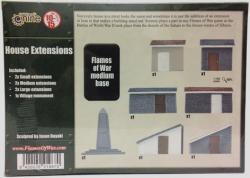 Battlefield in a Box: BB167 House Extensions (15mm)
