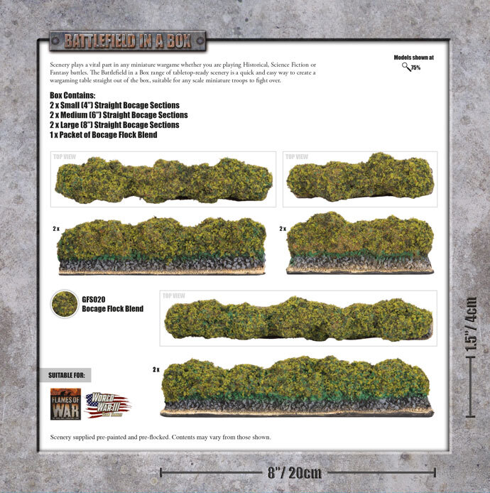 Battlefield in a Box: BB243 Bocage (15mm)