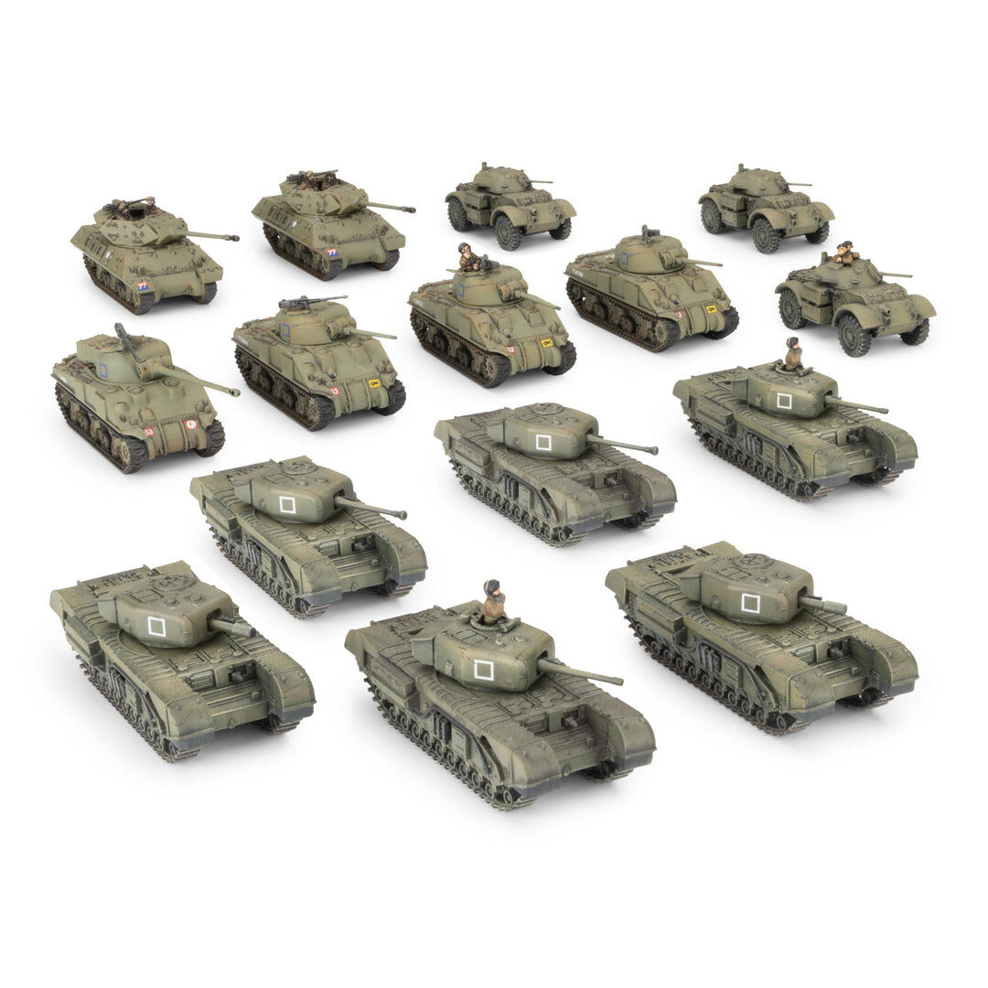 Flames of War: British: North Irish Horse Churchill Tank Squadron (Limited Edition)