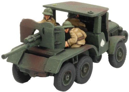 Flames of War: French: Laffly W15 TCC SP Tank-Hunter Platoon (x5)