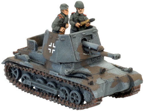 Flames of War: German: Panzerjager I Anti-tank Platoon (x4 Plastic)