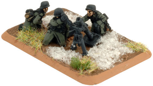 Flames of War: German: HMG and Mortar Platoons (Early, Plastic)
