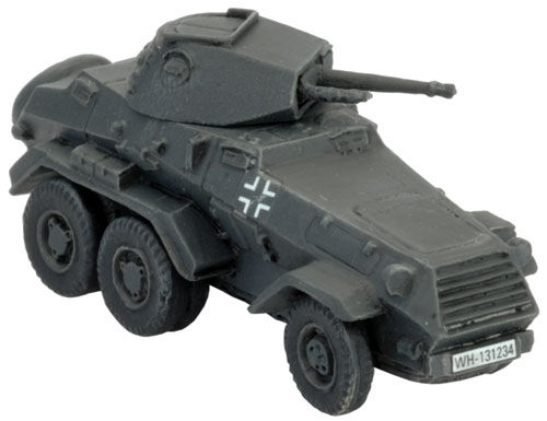 Flames of War: German: Sd Kfz 231 (6-rad) Heavy Scout Troop (x2)