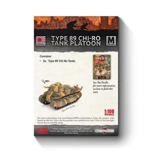 Flames of War: Japanese: Type 94 TK Recon Tankette Platoon (x5)