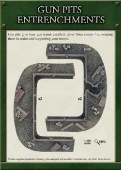 BB118 - Entrenchments - Gun Pit Markers