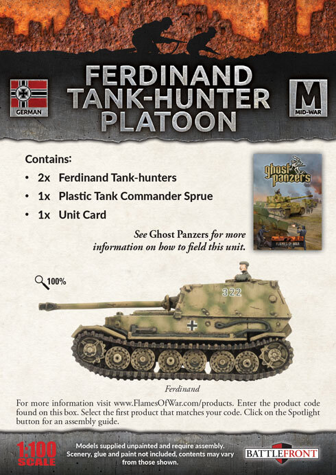 Ferdinand Tank-Hunter Platoon (x2) - GBX127