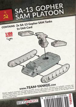 World War III: Soviet: SA-13 Gopher SAM Platoon