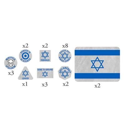 Israeli Token Set (x20 Tokens, x2 Objectives)
