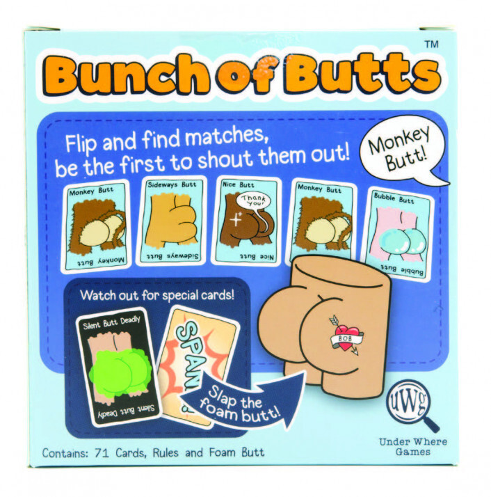 Bunch of Butts Card Game
