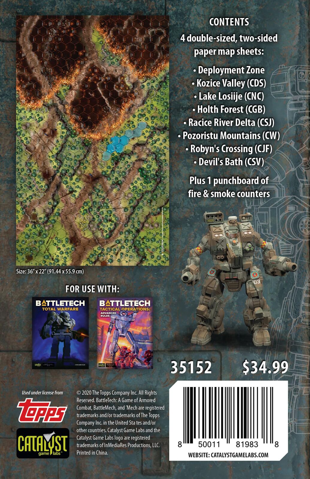 Battletech: MapPack - Battle of Tukayyid 