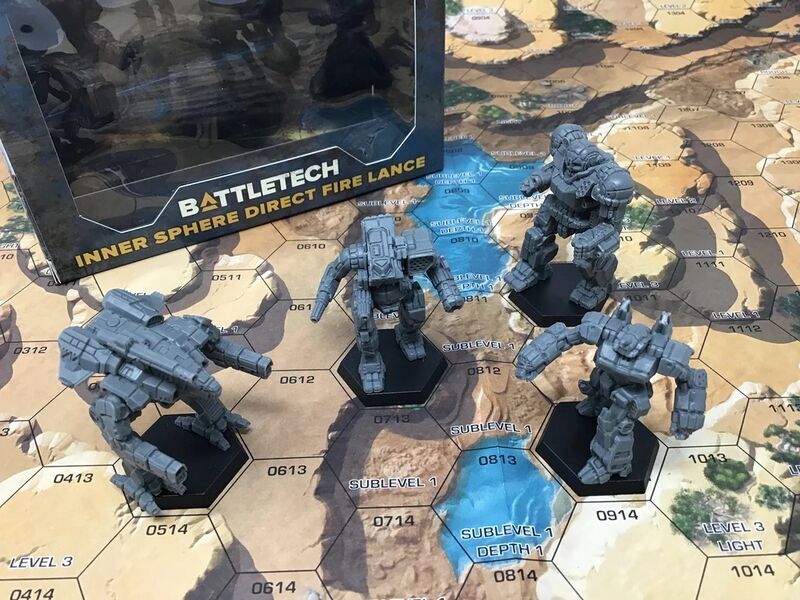 Battletech ForcePack: Inner Sphere Direct Fire Lance 