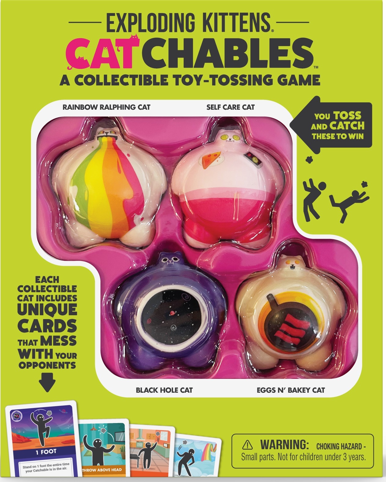 Catchables: A Collectable Toy-Tossing Game - Core 4-Pack