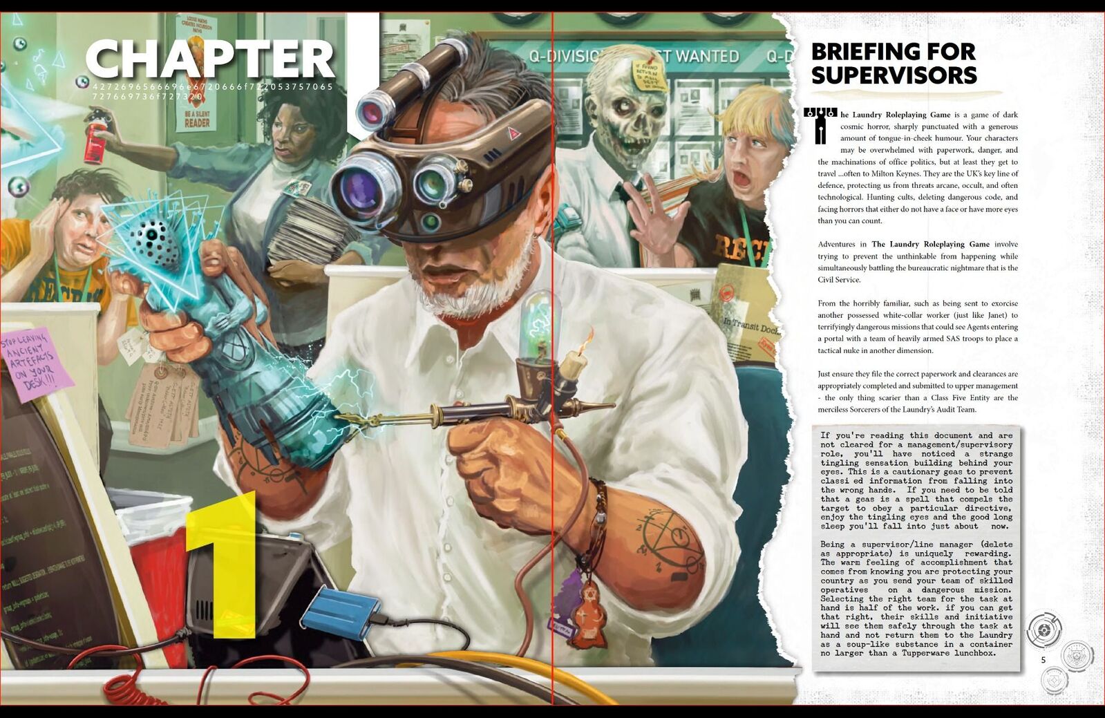 The Laundry RPG: Supervisors Guide